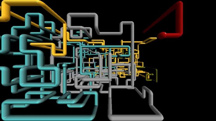 Windows 95 Pipes screensaver